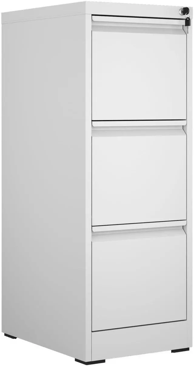 Main image of Metal File Cabinet with Drawer Heavy Duty Locking File Cabinets | Home Office Steel Filing Cabinet Vertical File Cabinets for Legal/Letter Size File,Assembly Required