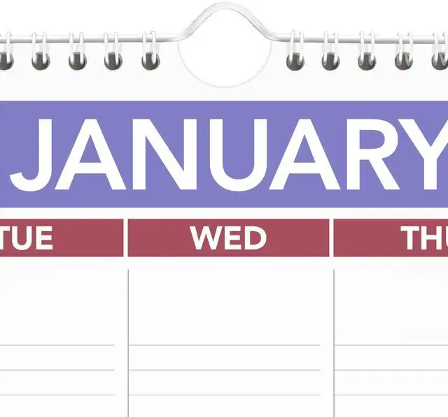 Alt view image 4 of 5 - 2027 Wall Calendar, Monthly, 15.5" x 22.75" Planner, Ruled Daily Blocks (PM32827)