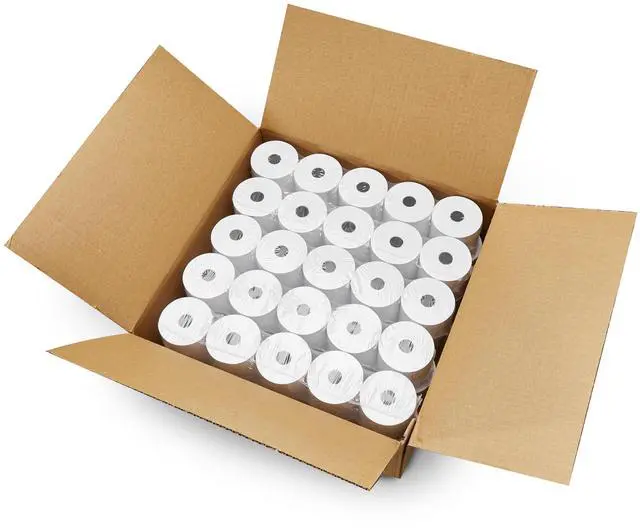 Main image of 2-1/4" x230' Thermal Paper Rolls for Sharp 01PU ER-A450T ER-A520 ER-A530 XE-A102