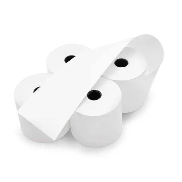 Alt view image 5 of 6 - 2-1/4" x230' Thermal Paper Rolls for Sharp 01PU ER-A450T ER-A520 ER-A530 XE-A102
