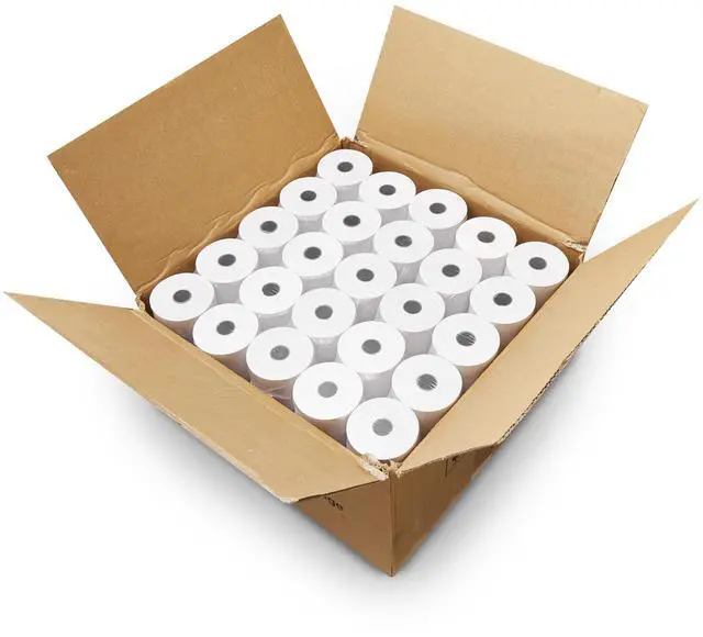 Main image of Paper Rolls One-Ply Adding Machine/Calculator 2-1/4" x 150 ft White 100/Ctn
