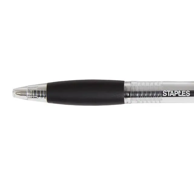 Alt view image 3 of 5 - Retractable Ballpoint Pens, Medium 1.0mm, Black Ink, 36-Pk | Reliable writing pens for office and administrative everyday use