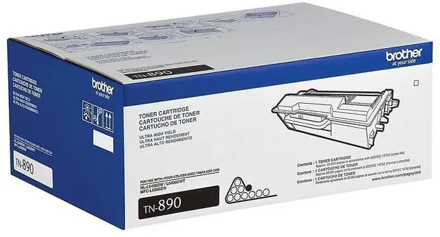 Alt view image 5 of 7 - Brand Name TN-890 Ultra High Yld Toner 20K YLD for HL-L6400DW TN890 | 20000 page yield, ISO IEC 19752 tested, genuine OEM, fits HL-L6400DW, HL-L6400DWT, MFC-L6900DW