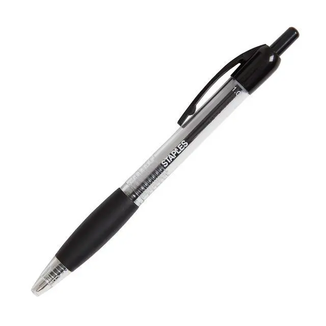 Alt view image 5 of 5 - Retractable Ballpoint Pens, Medium 1.0mm, Black Ink, 36-Pk | Reliable writing pens for office and administrative everyday use