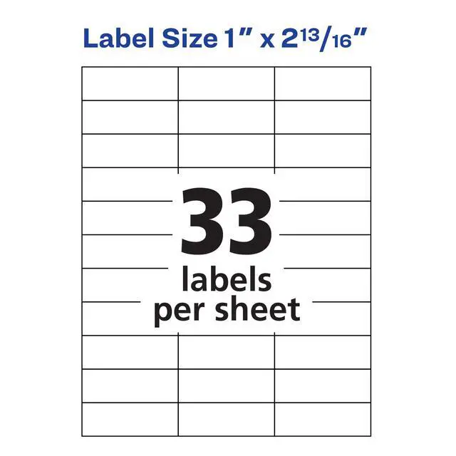 Alt view image 6 of 7 - ® Address Labels for Copiers, 1" x 2-13/16", 8,250 White Labels (5332)