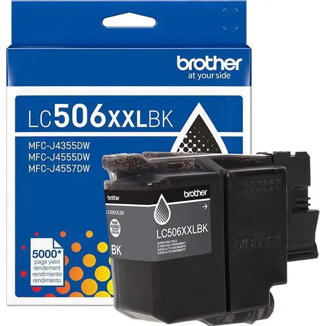 Alt view image 2 of 7 - Genuine LC506XXLBKS Black Super High-Yield Ink Cartridge, Up to 5,000 Pages Bundle with Deco Essentials Printer eBook for MFC-J4555DW, MFC-J4355DW, MFC-J6960DW, MFC-J6975DW