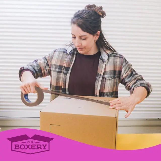 Alt view image 7 of 7 - 3" x 110 Yards Tan Packing Tape 24 Roll Carton Warehouse Grade Adhesive for Shipping, Moving & Packaging Standard Strength 1.85 Mil Box Sealing Tape