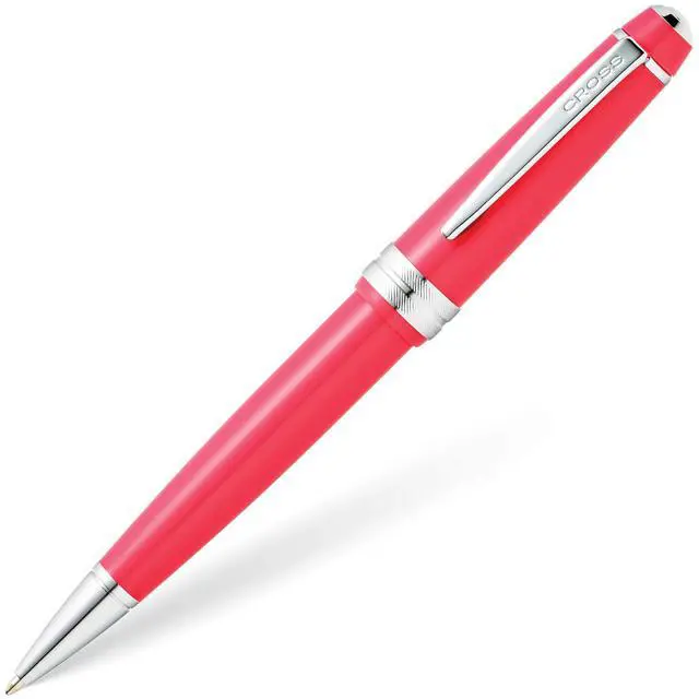 Main image of Bailey Light Polished Coral Ballpoint Pen, Medium Point, Black Ink | Ballpoint Pen, Refillable for Long-Lasting Use, Smooth Ink Flow, Comfortable Grip, Premium Gift Box, Medium Point Refill