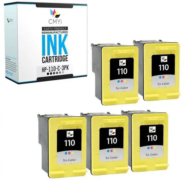 Main image of 110 Color Replacement Ink Cartridge for HP PhotoSmart A310, A311, A314, A316, A320, A430, A432, A433, A434, A436, A440, A441, A442, A444, A445, A446, A447, A448, A510, A512 Printer (5 Tricolor)