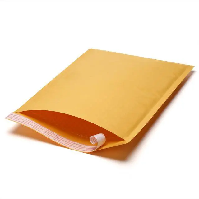 Main image of 10.5x16 Kraft Bubble Mailers | 100 Padded Envelopes Included - Self Sealing Shipping Bags - #5