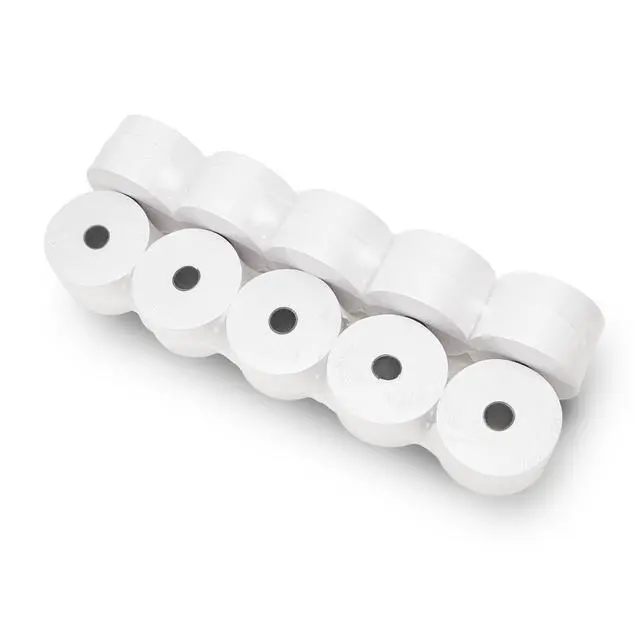 Alt view image 4 of 6 - 100 ROLLS SHARP ER A-320 330 4100 460 470 44mm 1.75 CASH REGISTER TAPE PAPER ROLL