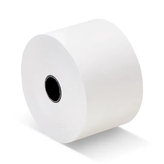 Alt view image 3 of 6 - 100 ROLLS SHARP ER A-320 330 4100 460 470 44mm 1.75 CASH REGISTER TAPE PAPER ROLL