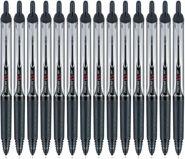 Main image of Precise V5 RT Pens, Extra Fine Point (0.5mm) Black, 14-Pack