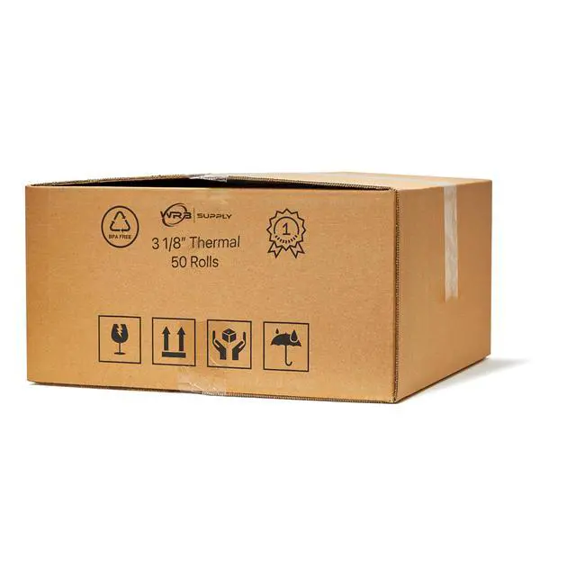 Alt view image 6 of 6 - CLOVER POS 3-1/8" x 230' THERMAL RECEIPT PAPER BPA FREE - 50 NEW ROLLS