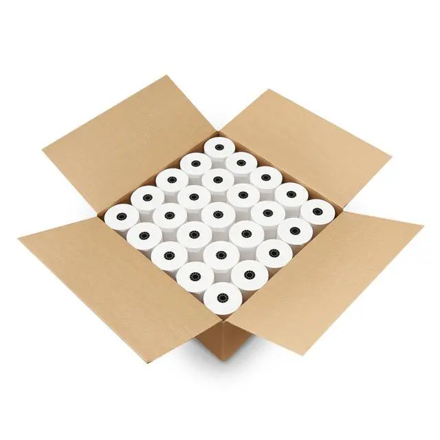 Alt view image 5 of 6 - 3" x 165' 1-Ply Bond (Non-Thermal) Paper Roll for Star SP700-50 NEW ROLLS