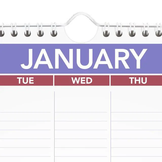 Alt view image 4 of 5 - 2027 Wall Calendar, Monthly, 12" x 17" Planner, Ruled Daily Blocks (PM22827)