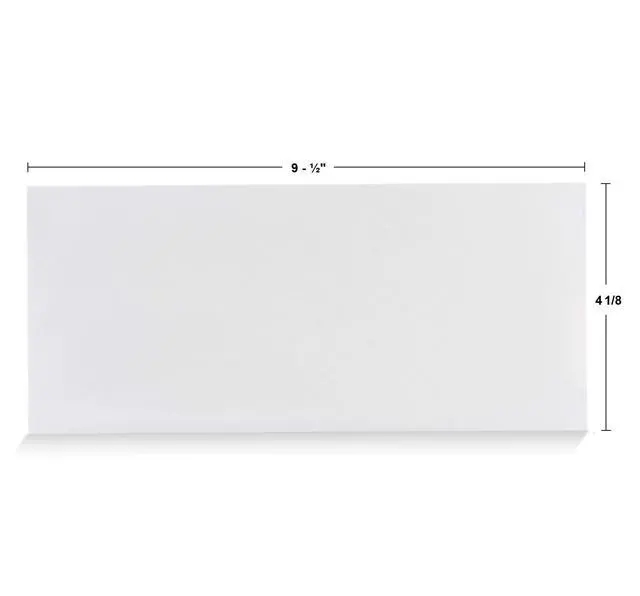 Alt view image 2 of 5 - #10 Personalized Custom Envelopes with Logo, Security Self-Seal 100ct | Security tinted, Self-seal, 4-1/8 x 9-1/2, 24 lb white paper, Return address printing, Full-color logo, Box of 100 (7-34010)
