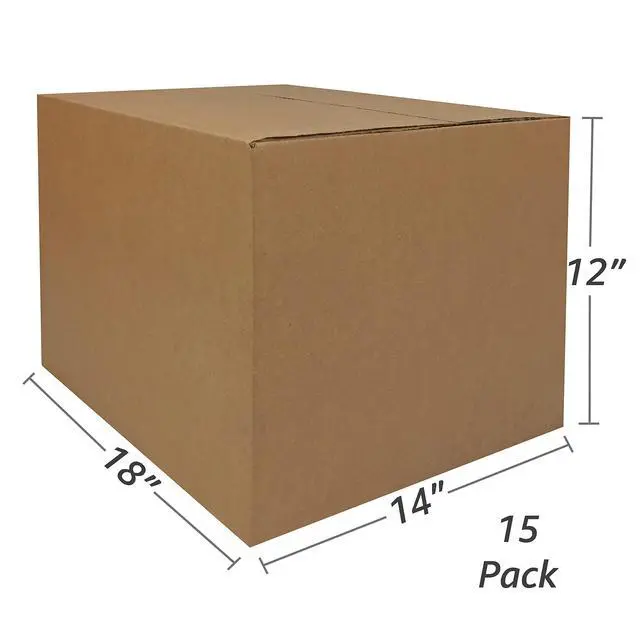 Alt view image 7 of 7 - uBoxes Moving Boxes Medium 18" x 14" x 12" Pack of 15