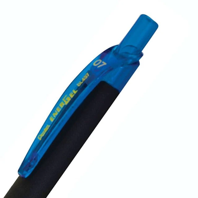 Alt view image 5 of 7 - EnerGel Kuro Liquid Gel Pen, (0.7mm) Medium line, Sky Blue Ink, 12 Pack (BL437R1-S)