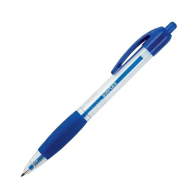 Alt view image 5 of 5 - Retractable Ballpoint Pens, Medium 1.0mm, Blue Ink, 36-Pk | Smooth-writing pens for office, school, and everyday notes