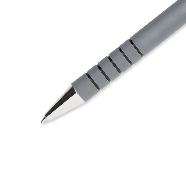Alt view image 4 of 5 - FlexGrip Ultra Retractable Ballpoint Pens, Medium Point (1.0mm), Black Ink, 12 Count - Writing, Journaling, Note-Taking, Office Supplies