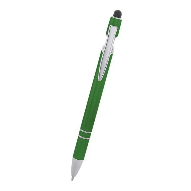 Alt view image 4 of 6 - ExpressDesigns - Personalized Pens with Stylus - The Legacy - Custom Metallic Printed Name Pens - Black Ink - Imprinted with Logo or Message - Great Gift Ideas - Customizable -12 pcs/pack (Assorted)
