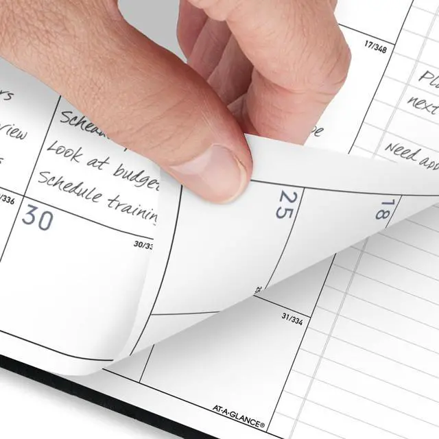 Alt view image 3 of 6 - 2026 Planner, Monthly, 7" x 8.75", Medium, Contemporary, Black (70120X0526)