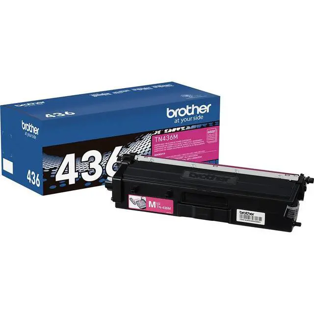 Alt view image 2 of 7 - Genuine TN436M Super High Yield Magenta Toner Cartridge, Up to 6,500 Pages, Bundle with Deco Essentials Printer eBook for HL-L8360CDW, HL-L9310CDW, MFC-L8900CDW, MFC-L9570CDW