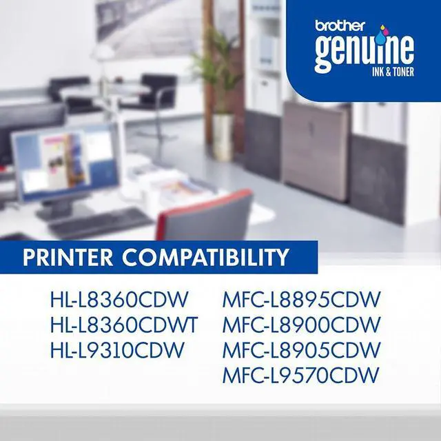 Alt view image 5 of 7 - Genuine TN436Y Super High Yield Yellow Toner Cartridge, Up to 6,500 Pages, Bundle with Deco Essentials Printer eBook for HL-L8360CDW, HL-L9310CDW, MFC-L8900CDW, MFC-L9570CDW