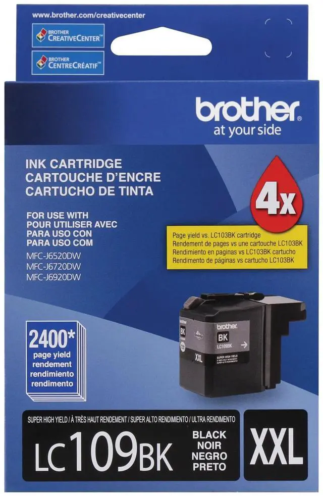 Main image of Printer Ultra High Yield Inkjet Cartridge - Black (LC109BK)