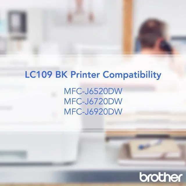 Alt view image 4 of 5 - Printer Ultra High Yield Inkjet Cartridge - Black (LC109BK)