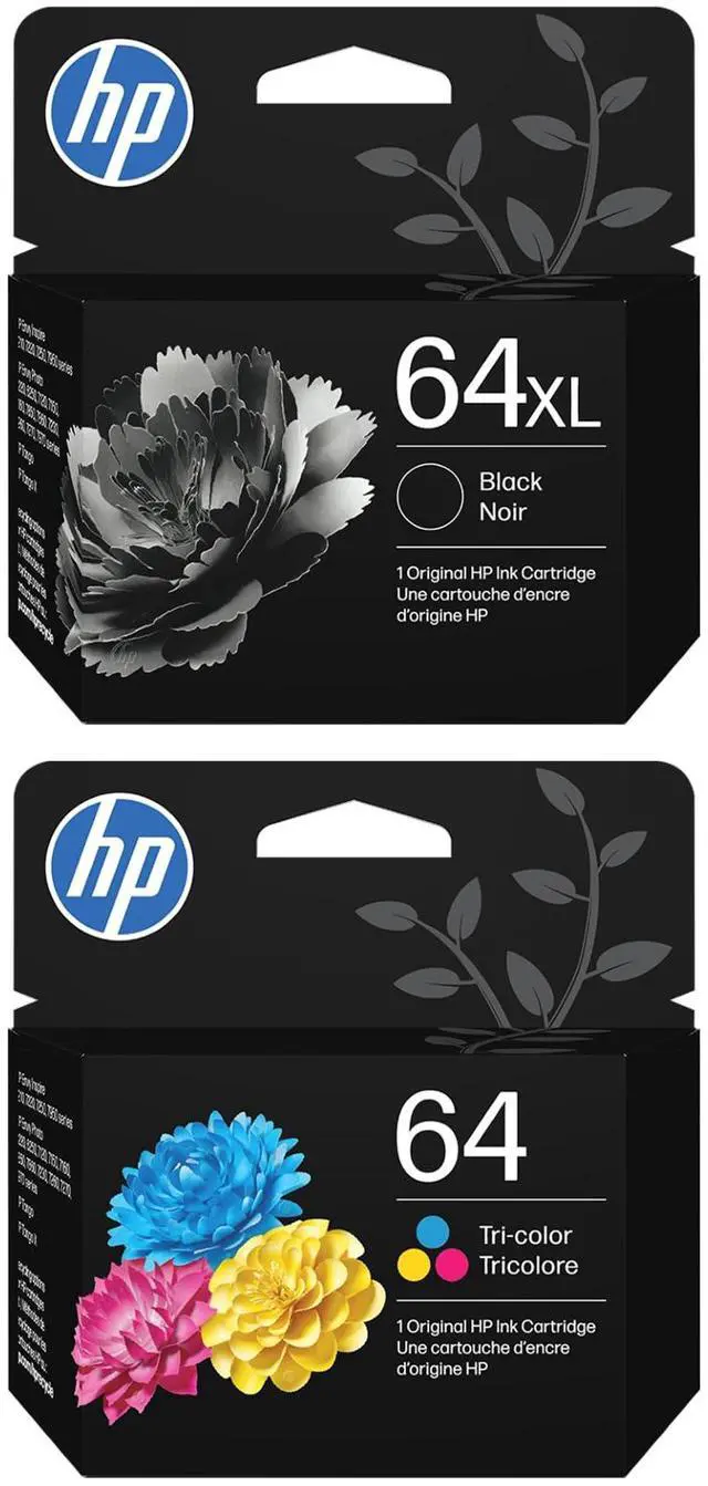 Main image of 64XL Blk/64 CMY Original Ink Bundle for Envy Inspire/Photo 6200/7200