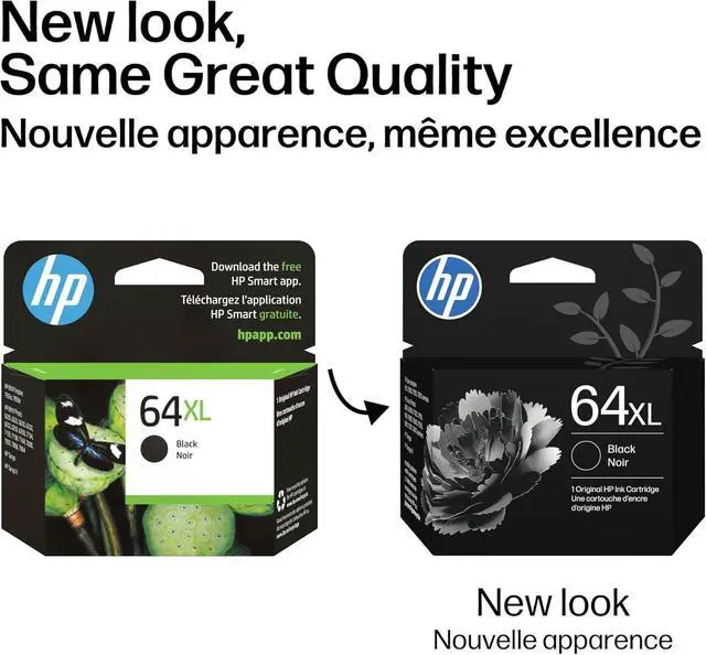 Alt view image 3 of 7 - 64XL Blk/64 CMY Original Ink Bundle for Envy Inspire/Photo 6200/7200