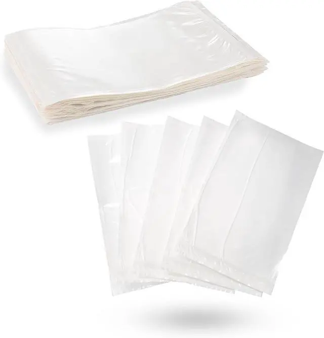 Main image of Blank Envelope Shipping Label Sleeves - 6.5" x 10" Packing Slip Pouches for Shipment/Return - Case of 1000