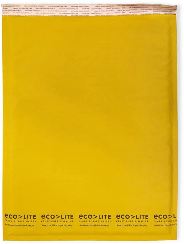 Main image of IPG Eco-lite #7 ELSS7 Golden Kraft Self Seal Bubble Mailer, 14.25" x 20" (Case of 50)