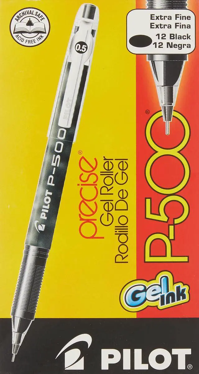 Alt view image 3 of 5 - Precise P-700 Gel Ink Rolling Ball, Black Ink Pens, 12 Count