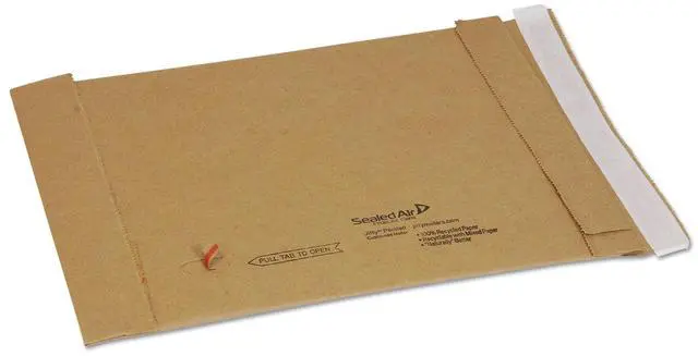 Main image of Jiffy Padded Shipping Mailers, Case of 250, Self Seal Heavy Duty Recycled Cushioned Mailing Envelope, #0-6" x 10", Kraft