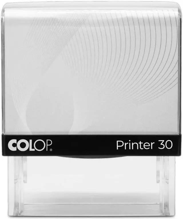 Alt view image 6 of 7 - COLOP Medium Size Self Inking Custom Text Stamp - Choose from Many Fonts & 15 Ink Colors