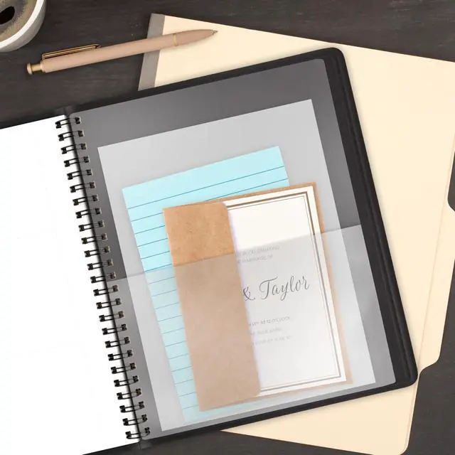 Alt view image 4 of 6 - Planner 2026-2027 Monthly Academic 18-Month July-December Calendar Notebook, 7" x 8-3/4", Black (7012705)