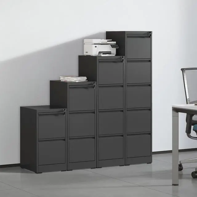 Alt view image 2 of 6 - Metal File Cabinet with Drawer Heavy Duty Locking File Cabinets | Home Office Steel Filing Cabinet Vertical File Cabinets for Legal/Letter Size File,Assembly Required