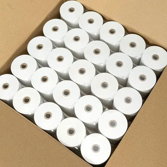 Alt view image 2 of 2 - (50 Rolls) BPA FREE Thermal Paper - 3-1/8 x 230 Feet (CT-S300) 46 GSM