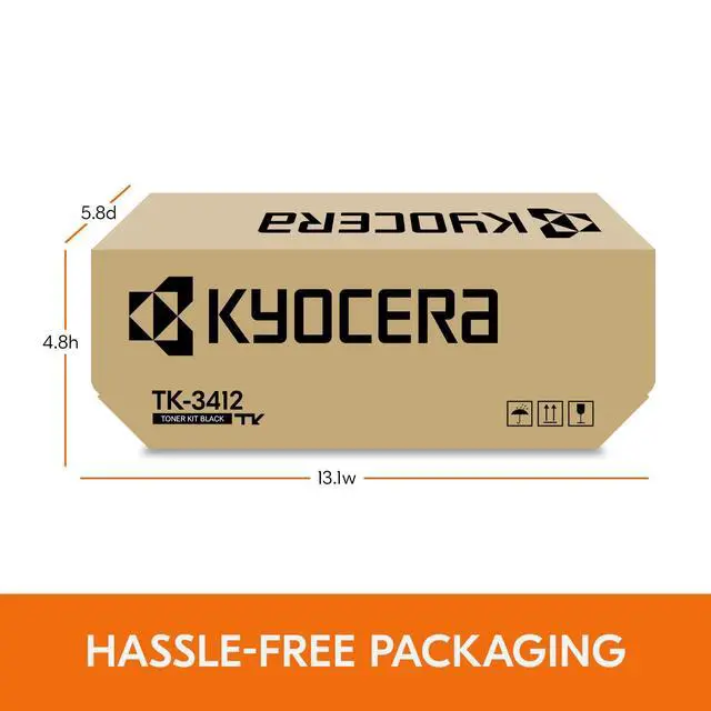 Alt view image 3 of 7 - TK-3412 Black Toner Cartridge for PA5000x/PA5500x/MA5500ifx Model Laser Printer (1T0C0X0US0)