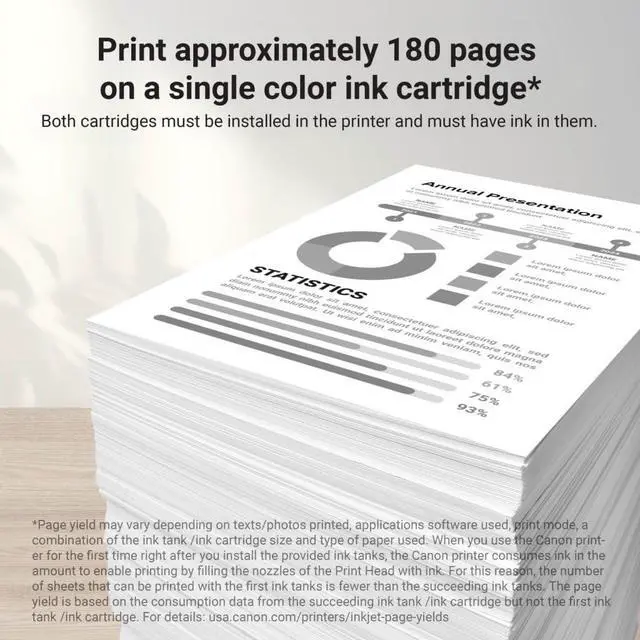 Alt view image 7 of 7 - Genuine 240 Ink (2) Black + (1) Color