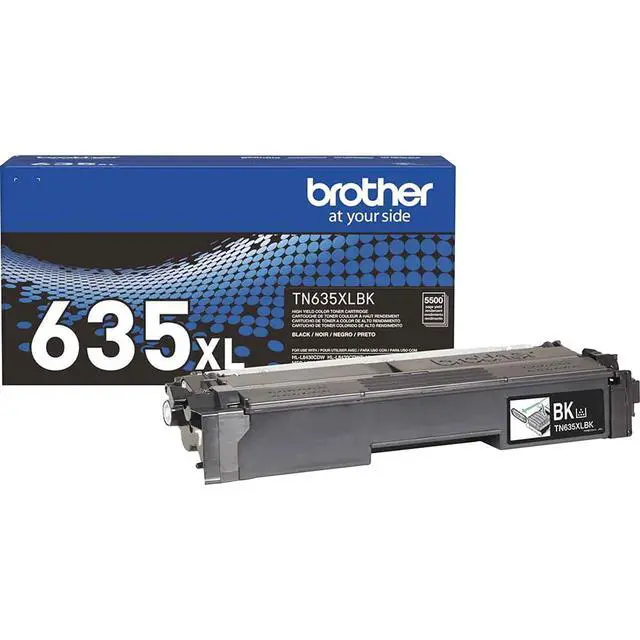 Alt view image 2 of 7 - Genuine TN635XLBK High Yield Black Toner Cartridge, Up to 5,500 Pages, Bundle with Deco Essentials Printer eBook for MFC-L8930CDW, HL-L8430CDW, MFC-L8730CDW, HL-L8570CDW
