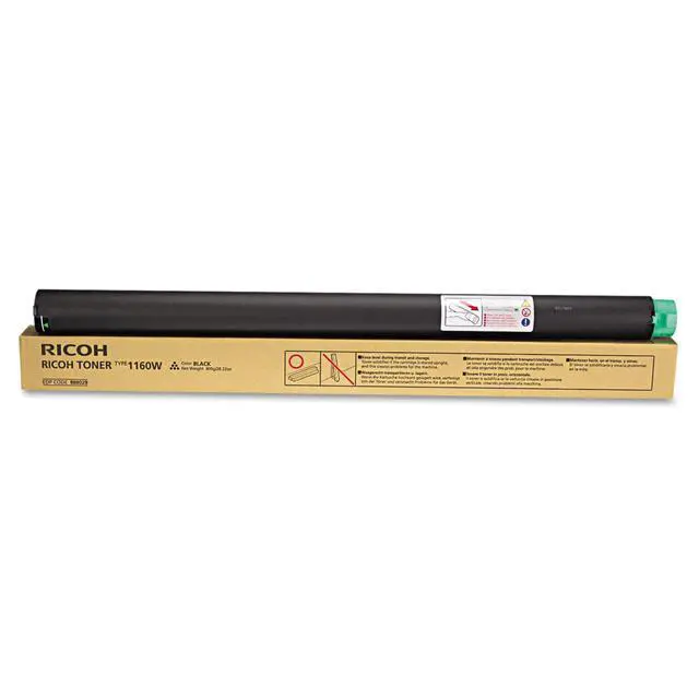 Alt view image 3 of 5 - 888029 Type 1160W Black Toner for AF240W, AF470W, Aficio 480W, MP W2400, MP W3600, MP W3601, MP W6700SP, SP W2470