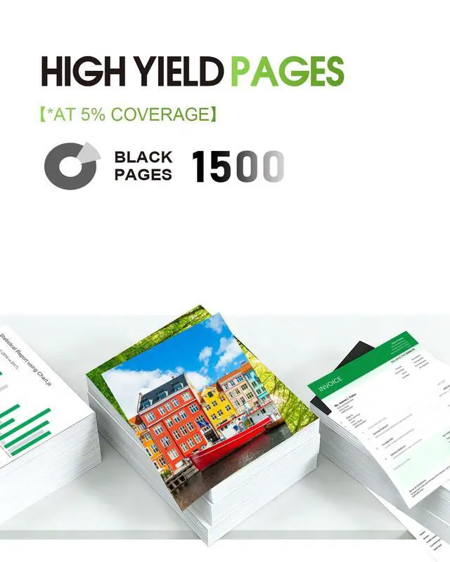 Alt view image 3 of 7 - 902XL 902 Black Ink Cartridges High Yield 2-Pack Replacement for HP 902XL | Compatible 902 Black Ink Cartridges Combo Pack for OfficeJet Pro 6978 6968 6970 6958 6962 6975 6960 6965 Printers|T6L86AN