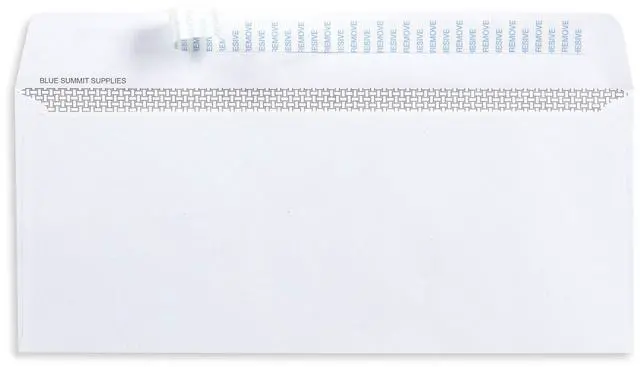 Alt view image 5 of 5 - 500#10 Custom Printed Windowless Security Envelopes Self Seal, Peel and Seal, Security Tinted, With Artwork or Logo, Dimensions - 4-1/8 Inch x 9 ½ Inch - Envelopes Letter Size for Mailing