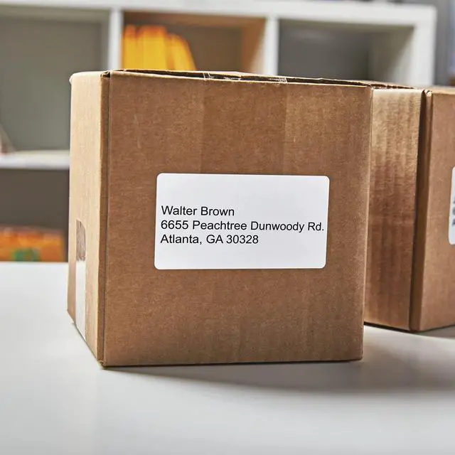 Alt view image 4 of 6 - Authentic LW Shipping Labels, Labels for LabelWriter Label Printers, 2-1/8" x 4", 1 Roll of 220