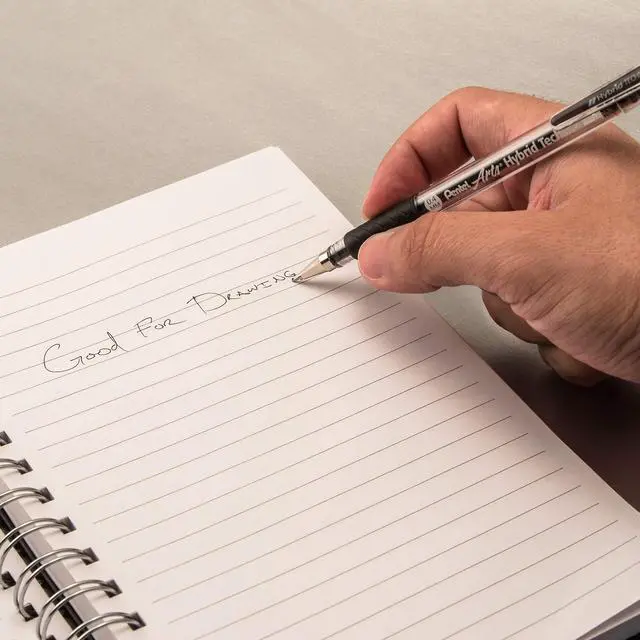 Alt view image 7 of 7 - Arts Hybrid Technica 0.4 mm Pen, Ultra Fine Point, Black Ink, 1 Pack (KN104BPA)