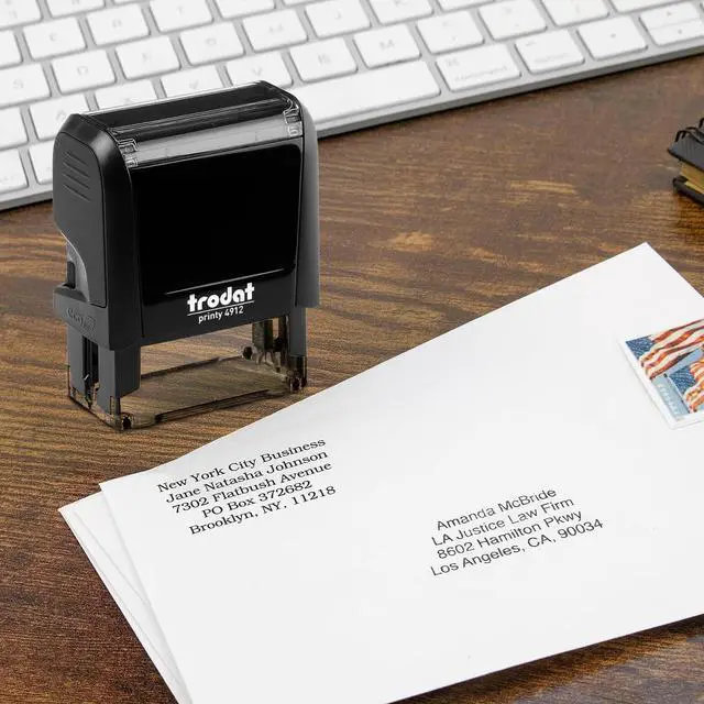 Alt view image 3 of 5 - Trodat 4926 Signature Stamp - Custom Text Stamp - Choose from Many Fonts & 15 Ink Colors!